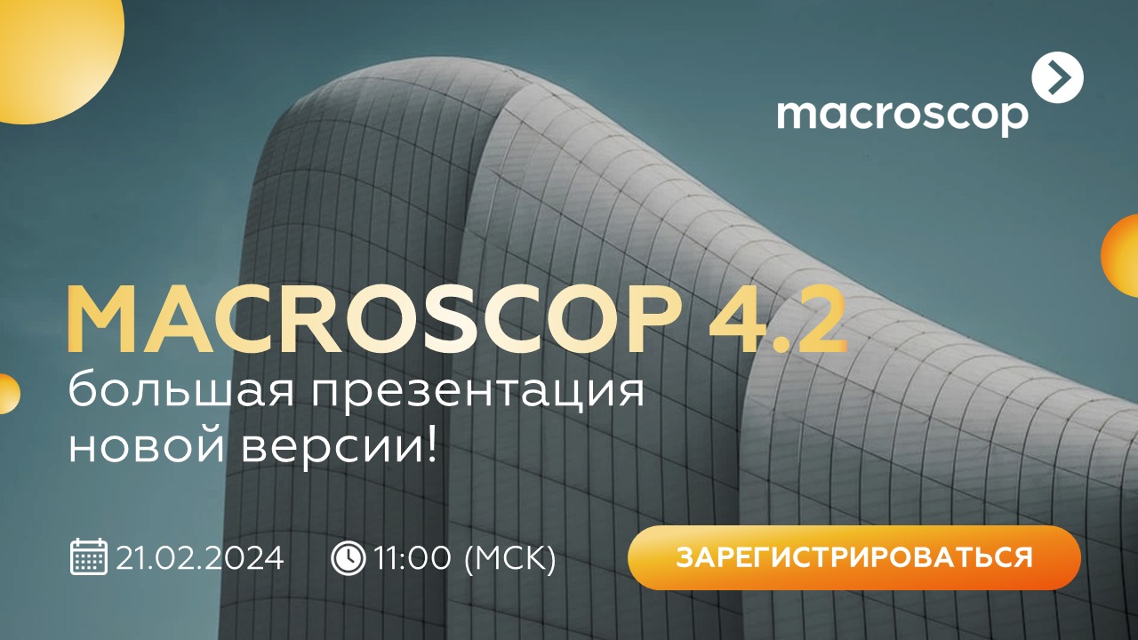 Большая онлайн презентация Macroscop 4.2