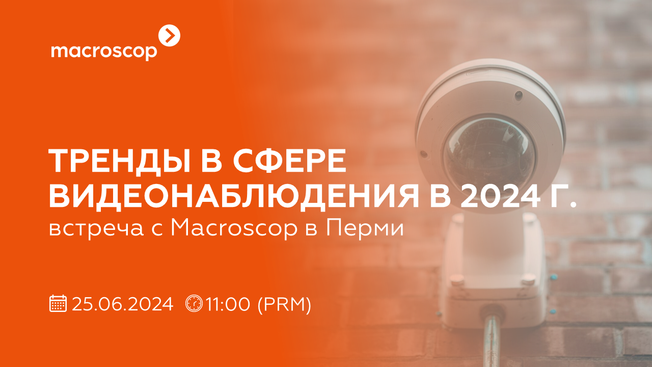 Macroscop - профессиональное ПО для IP-камер